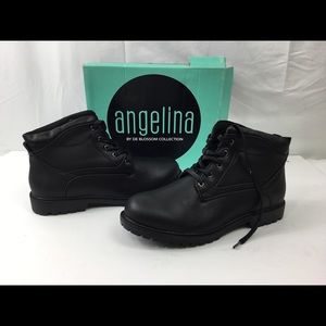 De Blossom Collection Ankle Boots Black Size 7.5